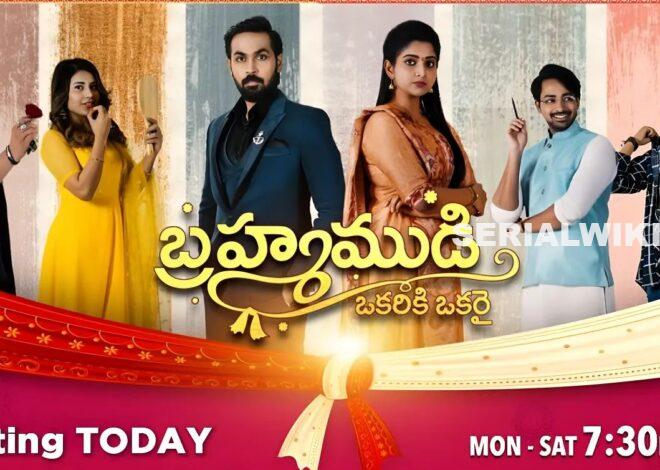 Brahmamudi Serial Cast (Star Maa), Telecast Timings, Story, Cast Real Names, Wiki, Watch Today Episode, and more